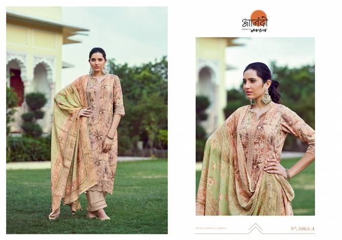 Feronia 3063 Anando By Jayvijay Designer Salwar Suits Catalog